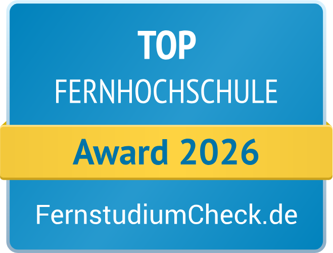 Top Fernhochschule Award 2026 - FernstudiumCheck.de