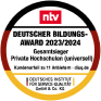 Siegel - ntv Deutscher Bildungsaward