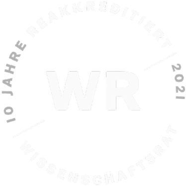 Logo Wissenschaftsrat 10 Jahre Reakkreditierung